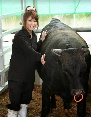 青空レストランで紹介された遠州夢咲牛の生産者の女性　武友沙千子