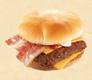 ハンバーガー　ファーストキッチン・ウェンディーズ　定番人気商品　ベーコネーター